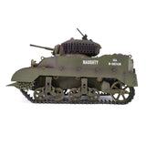 1/16 2.4G US M5A1 Stauart Light Tank Simulated RC Military Tank with Sound&Light&Smoke Effects