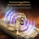 1/16 2.4G RC USA M1A2 SEP V2 Main Battle Tank Simulation Military Vehicle