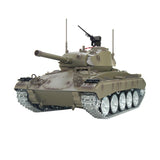 1/16 Scale 2.4G RC US M24 Light Tank Model With Smoke and Sound Effects