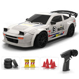 1/24 2.4G Mini RC 4WD Drift Car Model with Lights Controllable Two Speed Switching 15km/h (RTR)