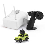 1/64 2.4G Full Proportional RC Mini Climbing Off-Road Vehicle Model (RTR FPV Goggles Version)