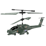 2.5CH RC Helicopter with LED Light USB Rechargeable Anti-Shake RC Fighter Model Toy