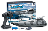 727 High-Speed Electric RC Speedboat – Simulation, High Horsepower, Water Toy for Kids and Boys