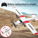 FX-801 Cessna 182 2.4G RC Airplane Electric Fixed-Wing Glider Model (RTF Version)
