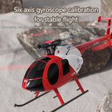 RC ERA MD500 C189 Little Bird Aircraft Model 1/28 2.4G 4CH Single-Rotor RC Helicopter Model (RTF)