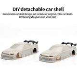 TURBO Racing C74 1/76 2.4G RC 4CH Electric Rear-Drive Racing Car Model (RTR)