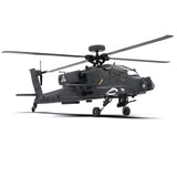 YU XIANG F11-S AH64 1/32 Scale 6CH RC Dual-axis Co-drive Flybarless 6G/3D Stunt Apache Helicopter Model (RTF GPS Smart Version)
