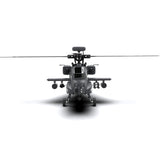 YU XIANG F11-S AH64 1/32 Scale 6CH RC Dual-axis Co-drive Flybarless 6G/3D Stunt Apache Helicopter Model (RTF GPS Smart Version)