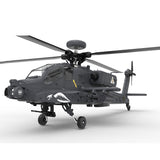 YU XIANG F11-S AH64 1/32 Scale 6CH RC Dual-axis Co-drive Flybarless 6G/3D Stunt Apache Helicopter Model (RTF GPS Smart Version)