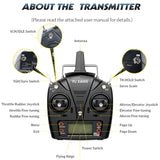 YU XIANG F120 2.4G 6CH Direct Drive Brushless RC Helicopter Model