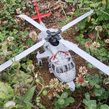 YU XIANG F09-S 1/47 2.4G 6CH Dual Brushless Direct Drive 6G/3D RC Helicopter Model (RTF)