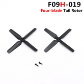 YUXAING F09H-019 Four-Blade Tail Rotor F09H UH-60 RC Helicopter Original Spare Parts
