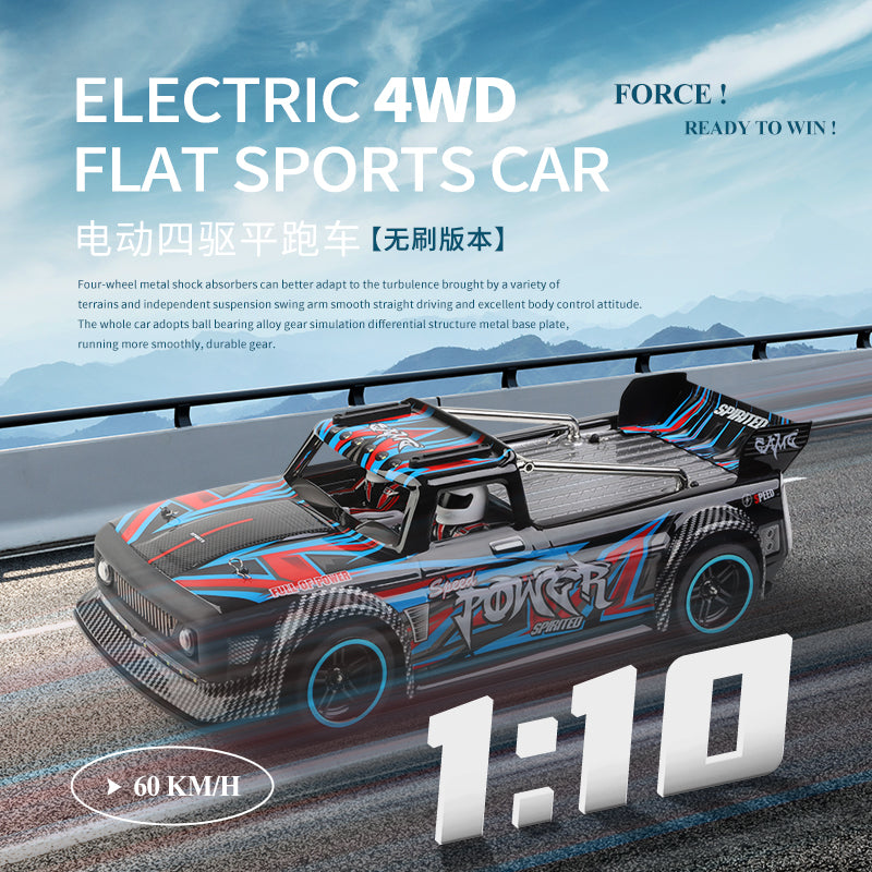 1:10 RC Car&nbsp; Brushless 4WD 60KM/H with LED Lights Model