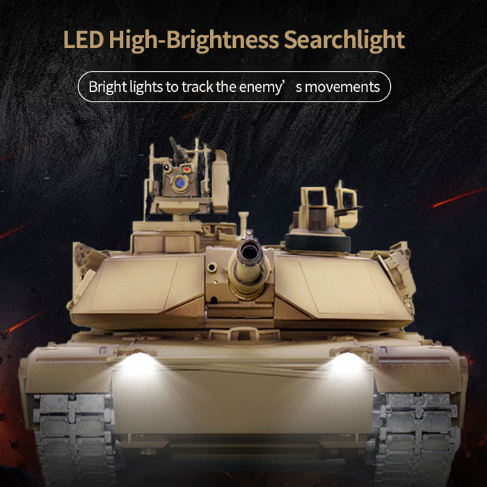 1/16 2.4G RC USA M1A2 SEP V2 Main Battle Tank Simulation Military Vehicle