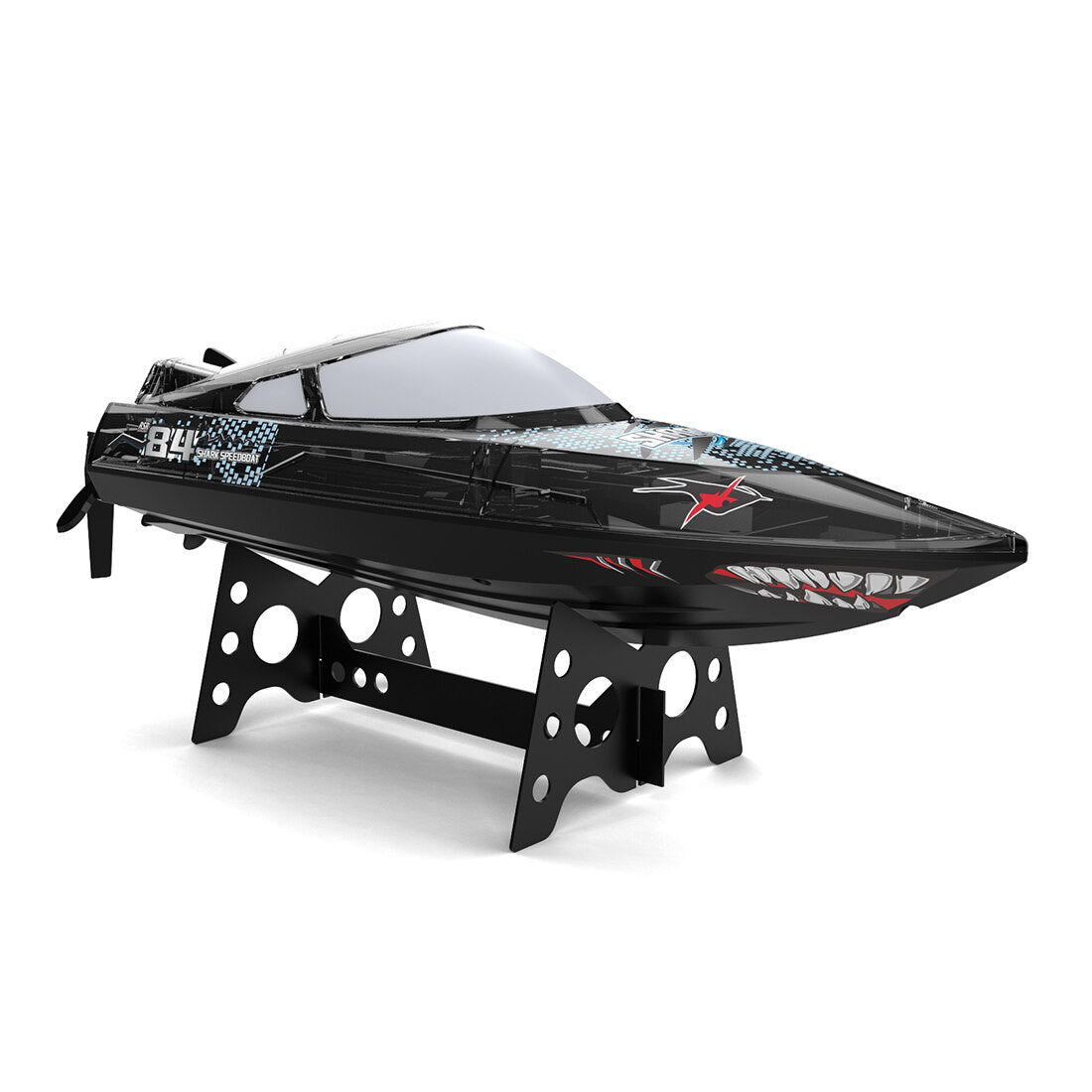 2.4G RC Speedboat Electric High-Speed Boat with Night Navigation Lights 30KM/H (RTR)