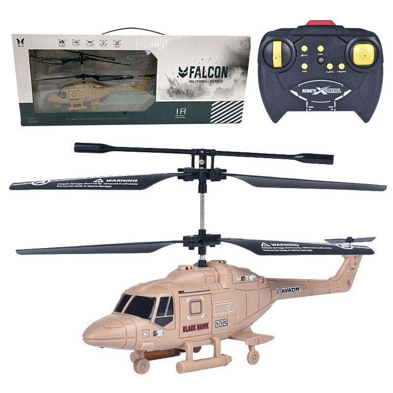 2.5 CH RC Helicopter USB Rechargeable RC Military Aircraft Toy