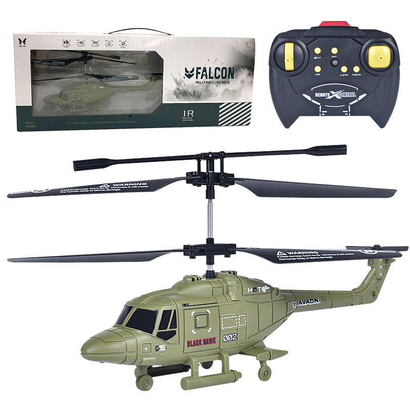 2.5 CH RC Helicopter USB Rechargeable RC Military Aircraft Toy
