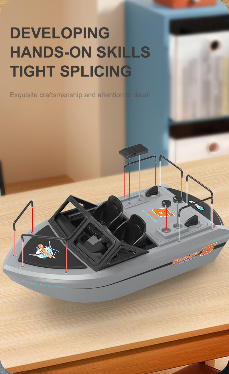 693 1:12 RC Brushless Speedboat Waterproof Electric Racing Boat Model