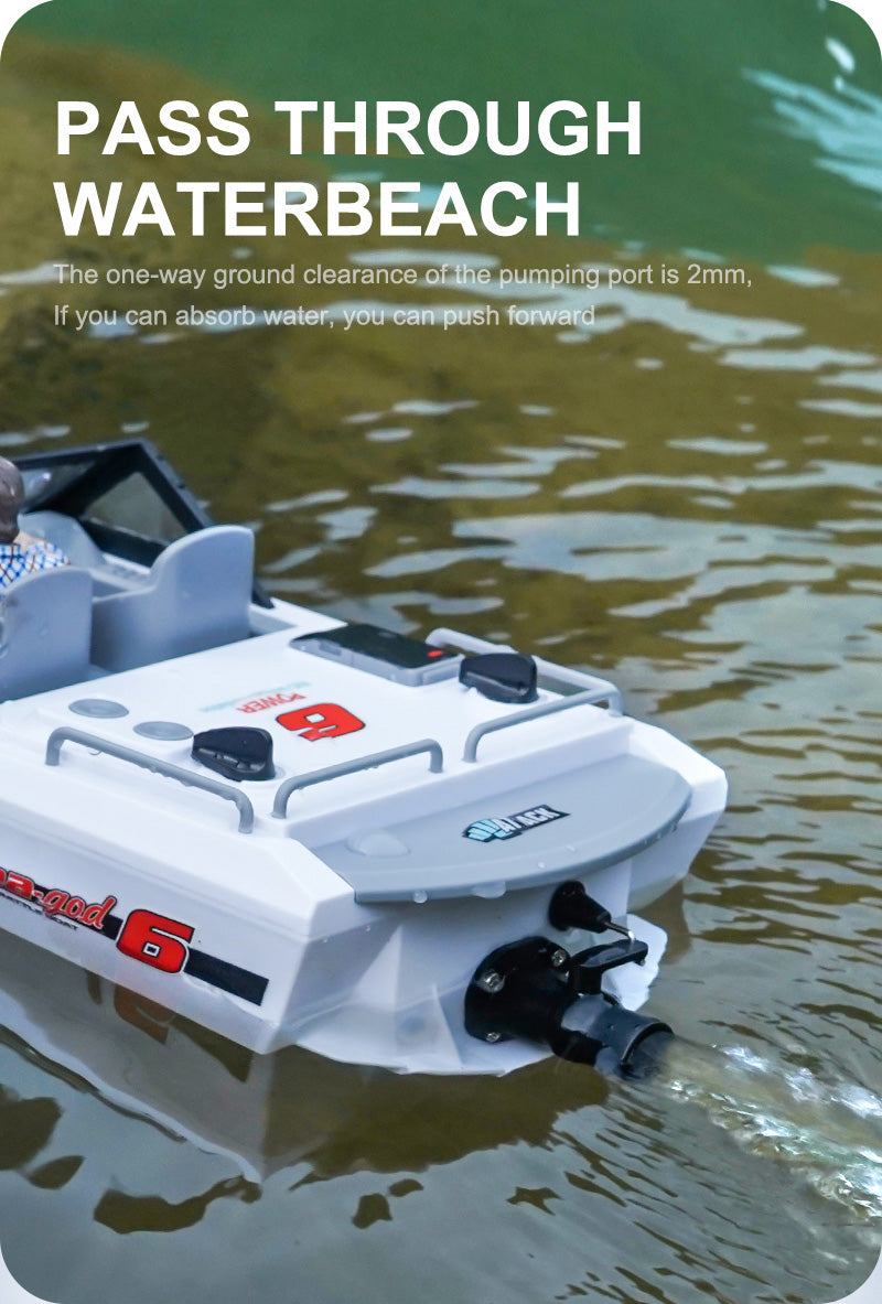 693 1:12 RC Brushless Speedboat Waterproof Electric Racing Boat Model