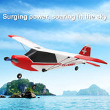 FX-9603 J3 2.4G RC Airplane Electric Fixed-Wing Glider Model (RTF Version)