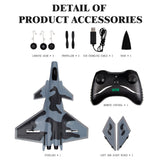 J20 2.4G Dual Channel Fighter RC Airplane Model Gift (RTF)