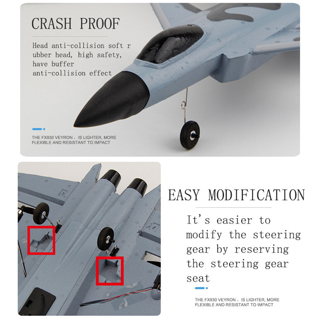J20 2.4G Dual Channel Fighter RC Airplane Model Gift (RTF)