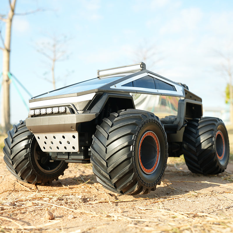 JJRC-C8818-Y Cyber Pickup 4WD Big Foot RC Car – Tesla-Inspired Off-Road Climber（Alloy version）