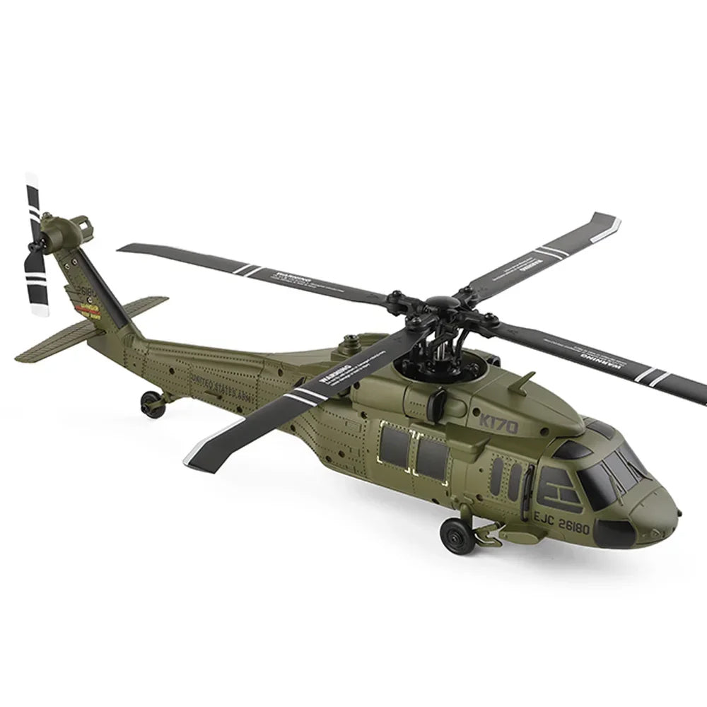 K170 UH-60L Black Hawk 6-Axis Gyro Brushless RC Helicopter Model (RTF)