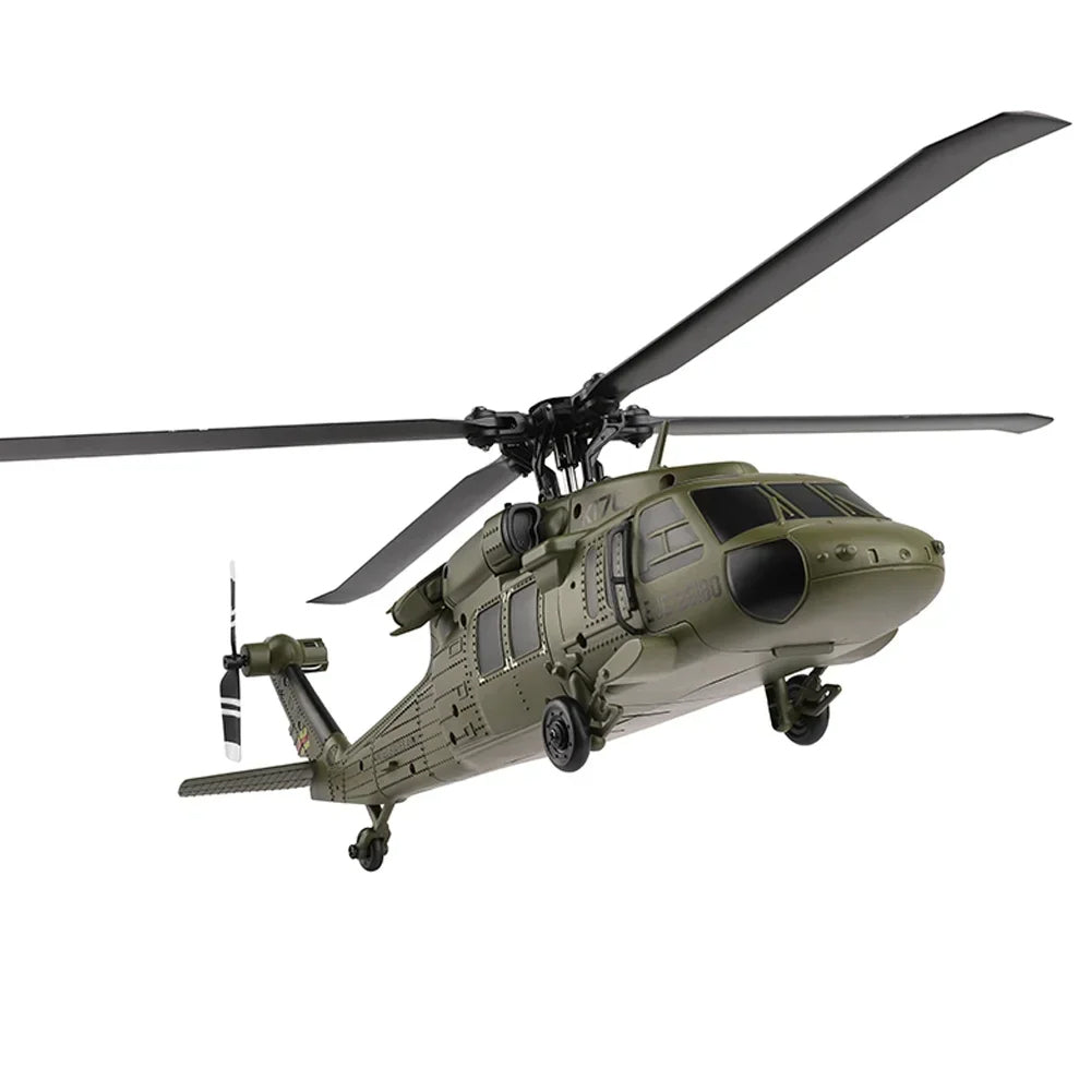 K170 UH-60L Black Hawk 6-Axis Gyro Brushless RC Helicopter Model (RTF)