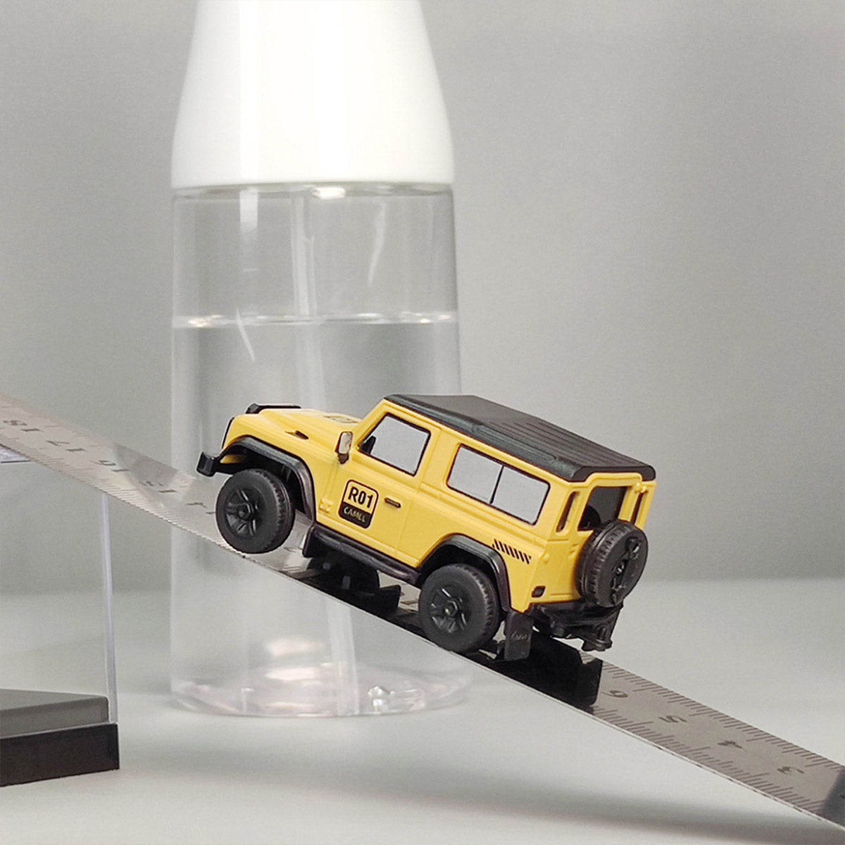 LDARC R01 1/64 2.4G RC Mini Climbing Car Model with Interactive Light (RTR)