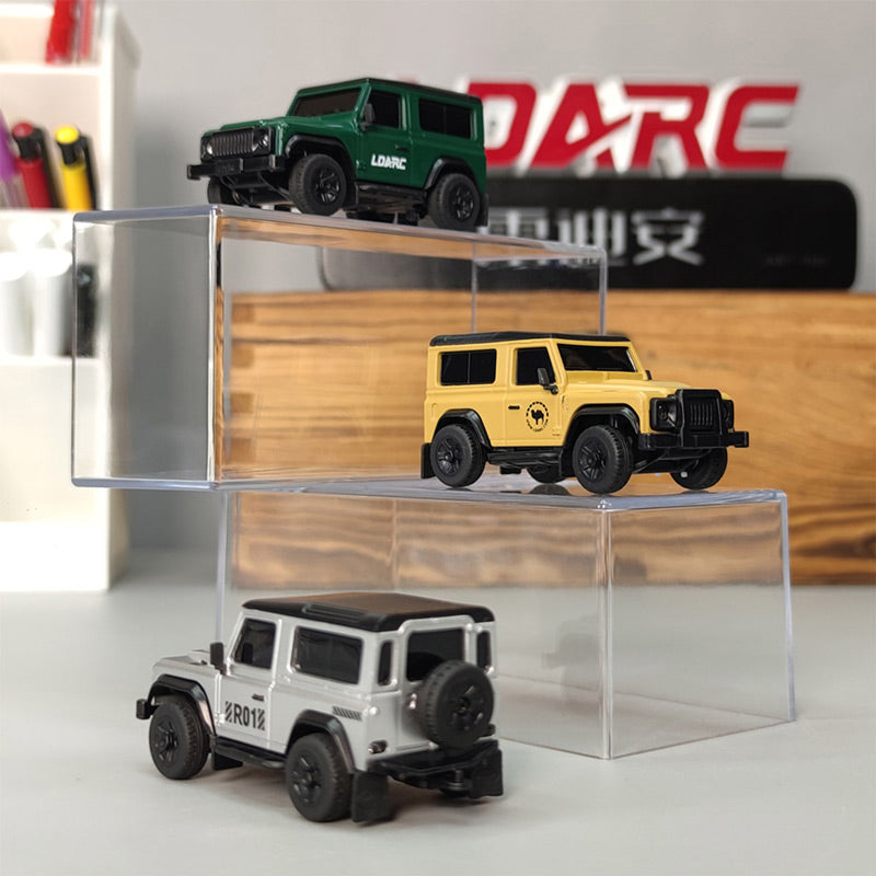 LDARC R01 1/64 2.4G RC Mini Climbing Car Model with Interactive Light (RTR)