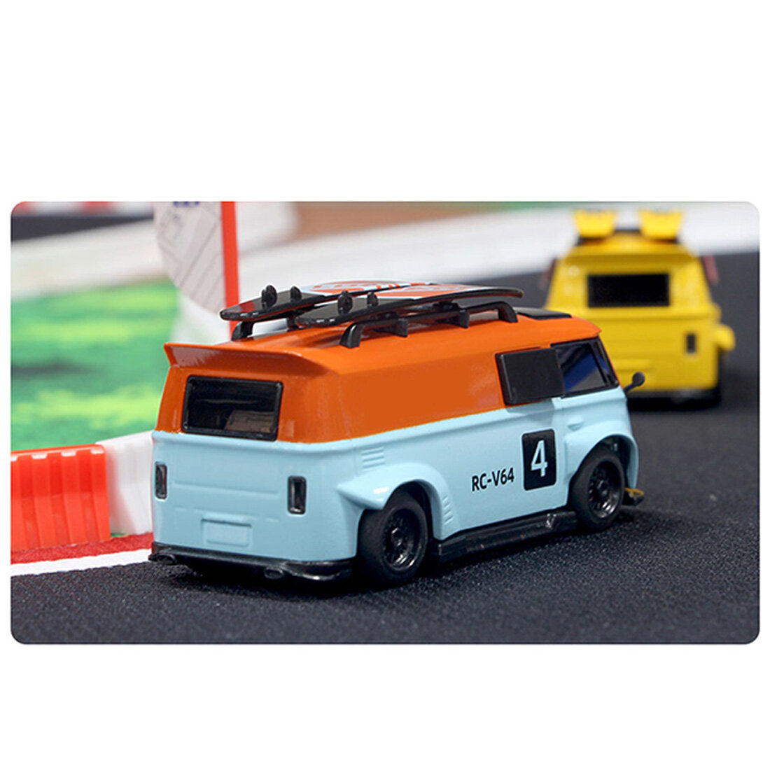 LDARC v64 1/64 2.4G RC Electronic RWD Full Proportion Mini Metal Gear Vehicle Model (RTR)
