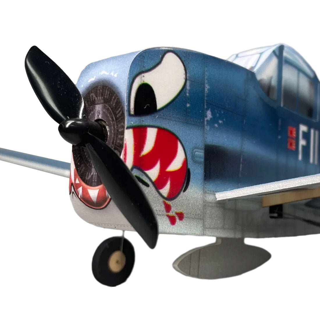 MinimumRC F6F Hellcat 2.4G 4CH RC Model Dual-Engine Aircraft Model(Motor Kit /Finished Kit)