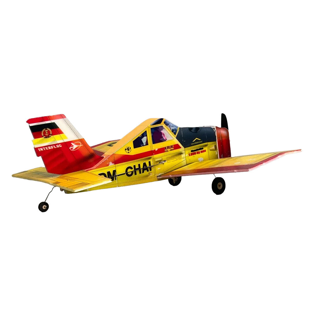 MinimumRC PZL-106 Agricultural Dual-EngineAircraft RC Model (Motor Kit /Finished Kit)