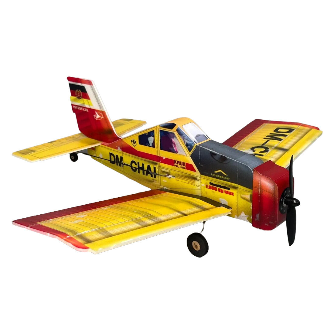 MinimumRC PZL-106 Agricultural Dual-EngineAircraft RC Model (Motor Kit /Finished Kit)