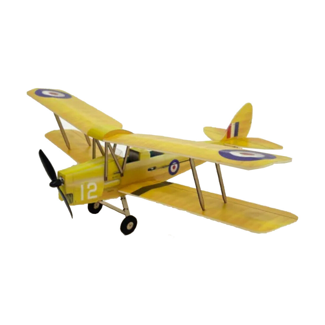MinimumRC Tigermoth 4CH RC Biplane Mini Fixed-Wing Airplane Model (Finished Kit/Motor Kit)