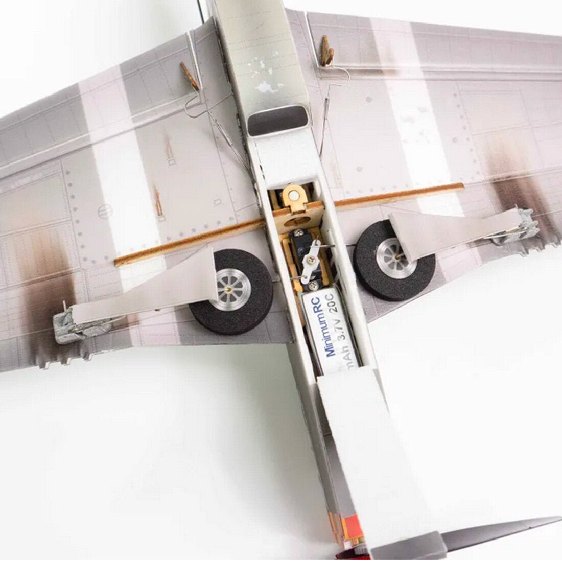 P-51 Mustang 2.4G RC Mini Five-Channel Multi-Protocol Fixed-Wing Airplane Model(Motor Kit /Finished Kit)