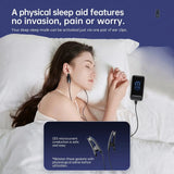Clip-On Sleep Relaxation Device: Gently clips to your ears and uses soothing micro-current stimulation to help you relax before bedtime.