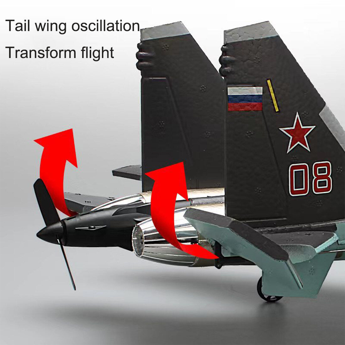 SU35 RC Airplane 2.4G 4CH Fighter RC Aircraft Model (RTF)