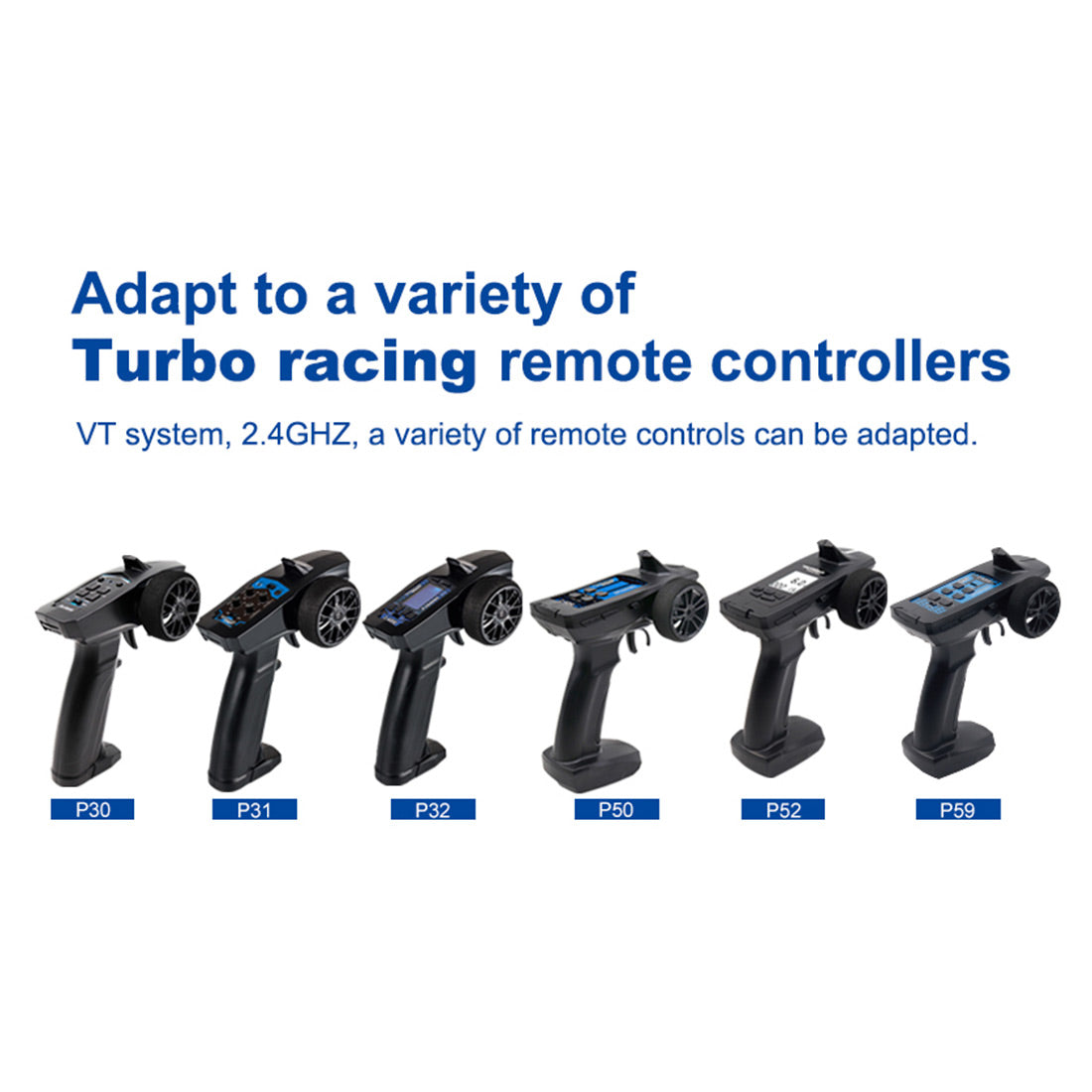 Turbo Racing 2.4Ghz 1:76 Full-scale Electric RC Car Model
