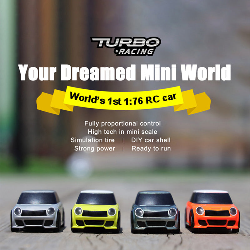 Turbo Racing 2.4Ghz 1:76 Full-scale Electric RC Car Model