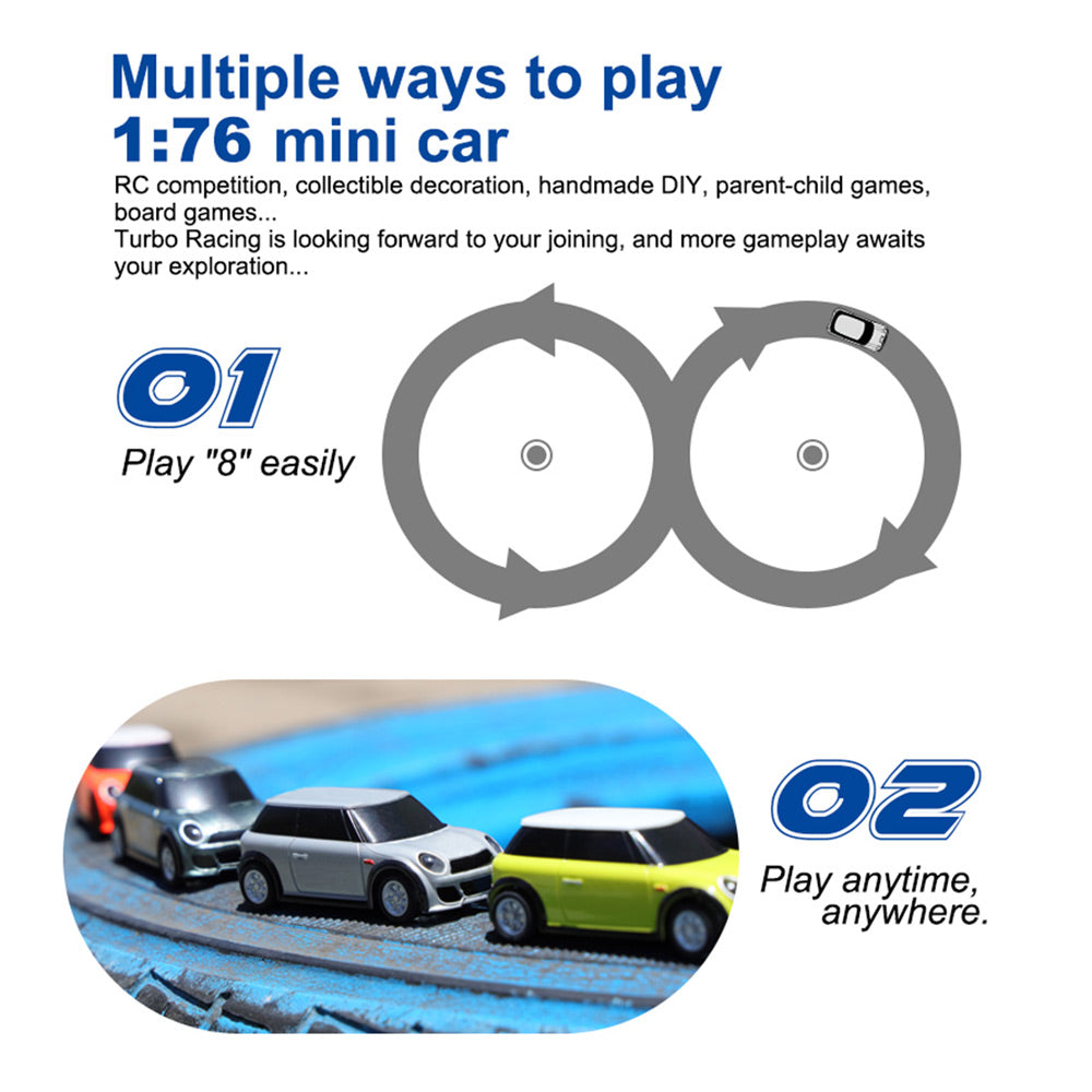 Turbo Racing 2.4Ghz 1:76 Full-scale Electric RC Car Model