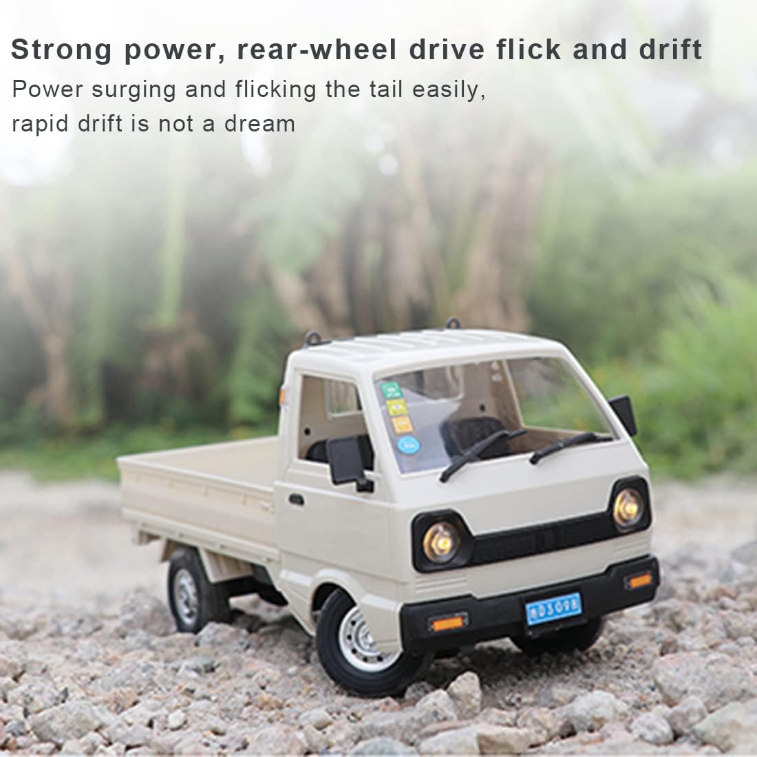 WPL D12 1/16 4CH Off-Road RC Drift High Speed Climbing Truck Model