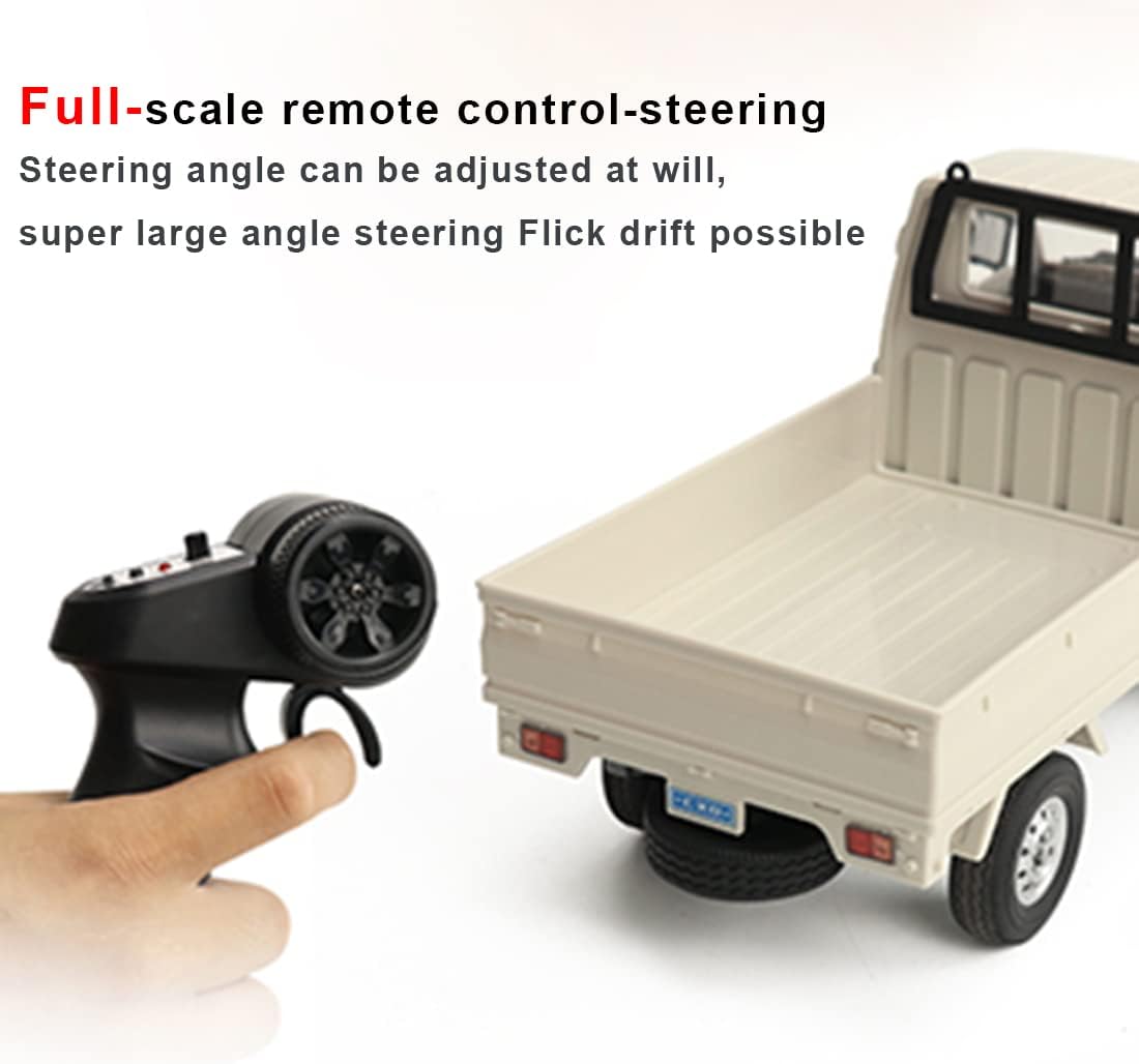 WPL D12 1/16 4CH Off-Road RC Drift High Speed Climbing Truck Model