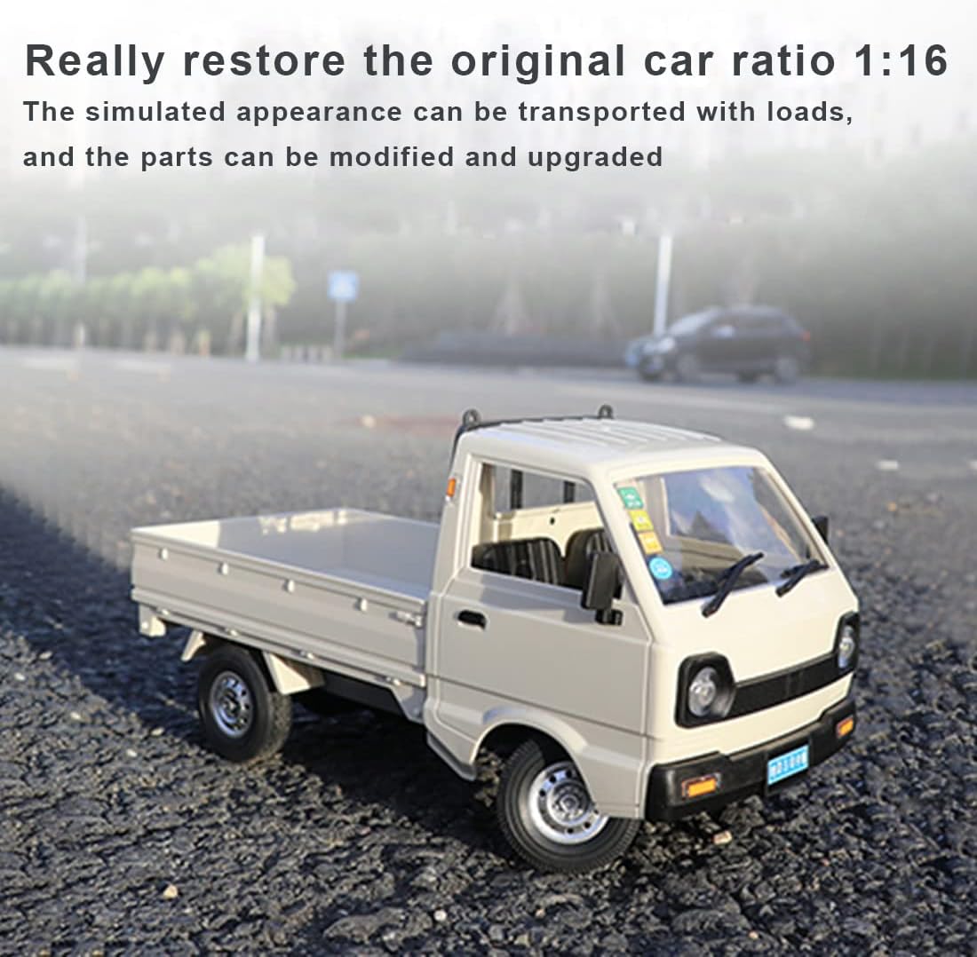 WPL D12 1/16 4CH Off-Road RC Drift High Speed Climbing Truck Model
