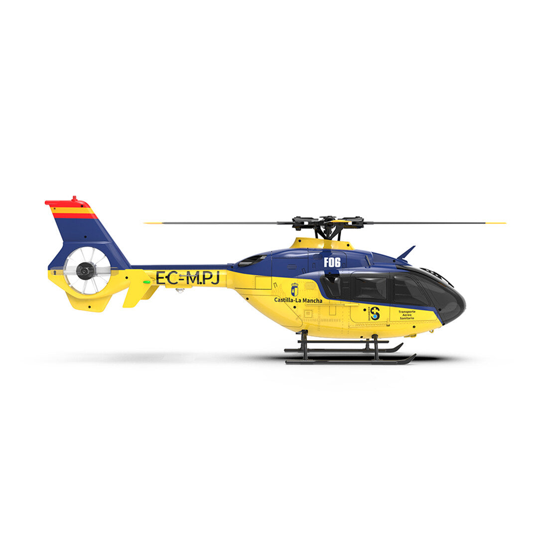 YU XIANG EC-135 1/36 2.4G 6CH Direct Drive Brushless RC 3D/6G Helicopter Model (RTF)