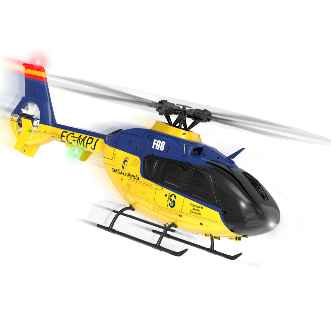 YU XIANG EC-135 1/36 2.4G 6CH Direct Drive Brushless RC 3D/6G Helicopter Model (RTF)